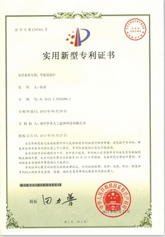 Patent Certificate